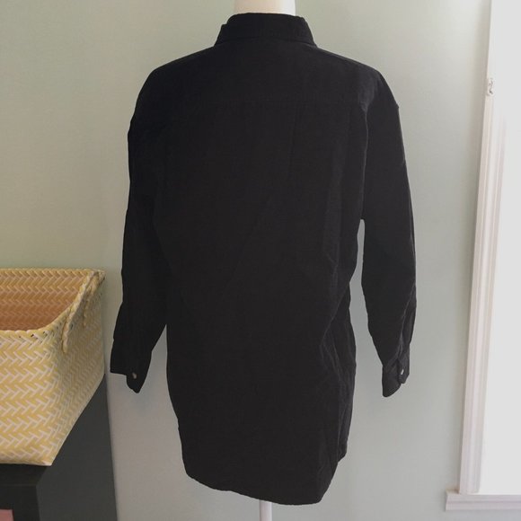 3/$20 Vintage Mandal Bay Corduroy Novelty Christmas Reindeer Button Up Shirt - Picture 3 of 6